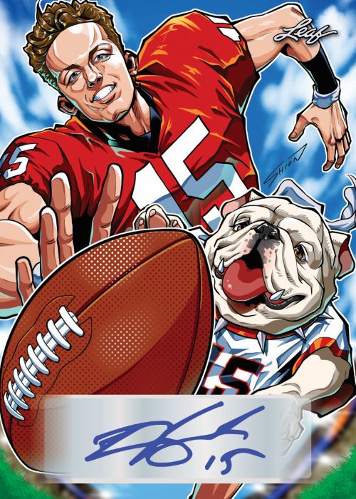 2024 Leaf Metal Football Jumbo Box